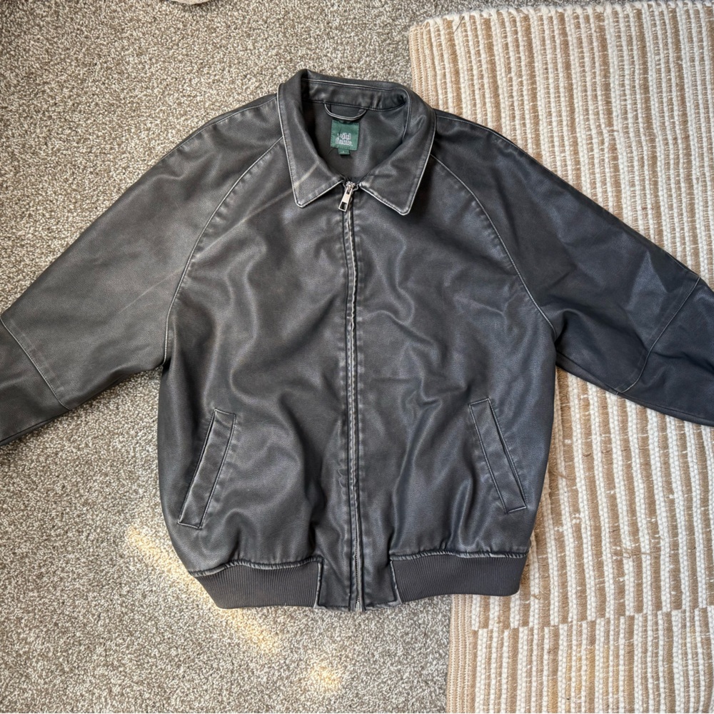 Wild Fable Black leather Jacket